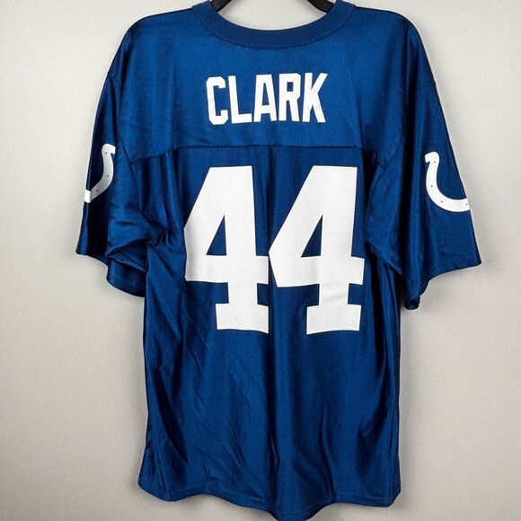 Vintage Jersey Indianapolis Colts 44 Dallas Clark NFL Team Apparel polyester M - Picture 6 of 10